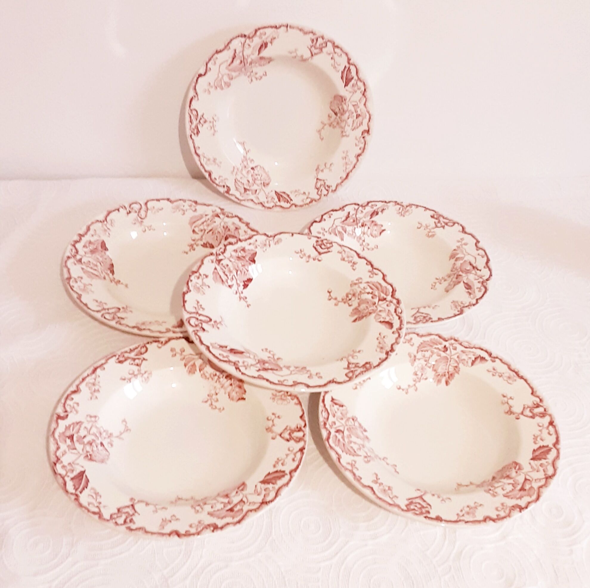 Fontainebleau hollow plates KG Lunéville