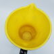 Pitcher Digoin Sarreguemines black satin and yellow