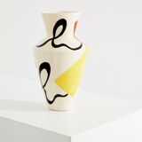 Glazed ceramic vase signed Roland Brice circa 1950