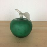 Press paper mashed apple