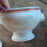 Auteuil porcelain service from Jacques Lobjoy's Bistro
