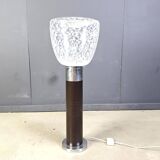 Vintage italian murano glass space age floor lamp, 1970s