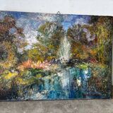 Landscape signed Wicinska (1921)