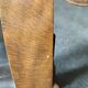 Armchair called Dagobert in wood and leather