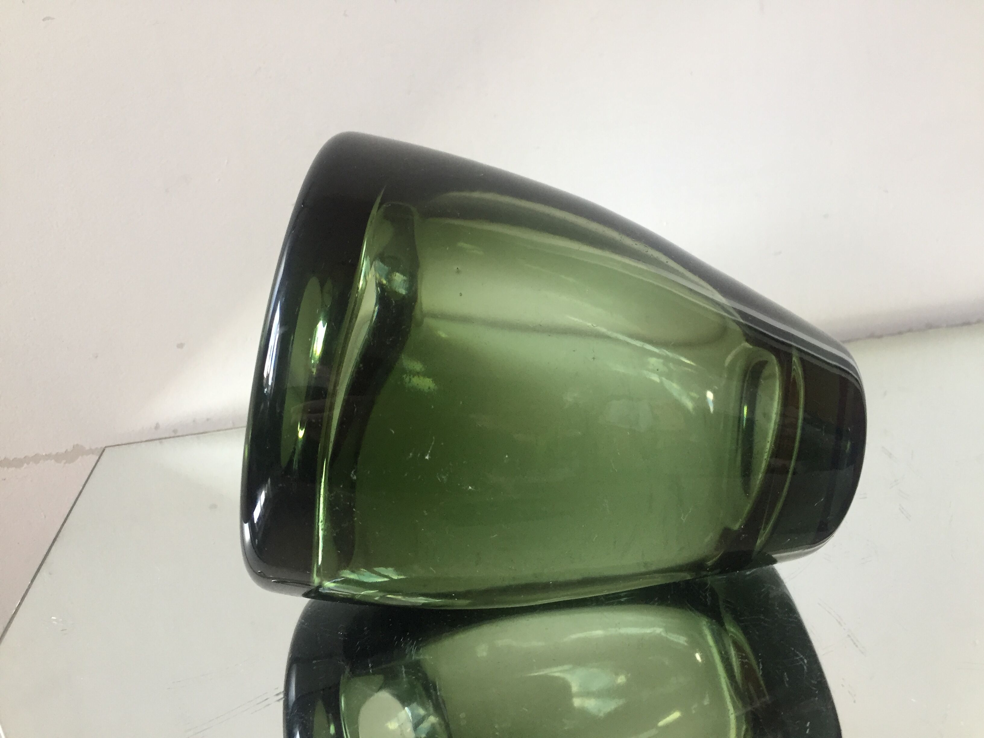 Danish Holmegaard vase by Per Lutken 1960's