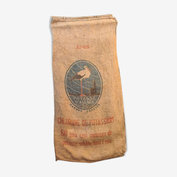 Very old burlap bags