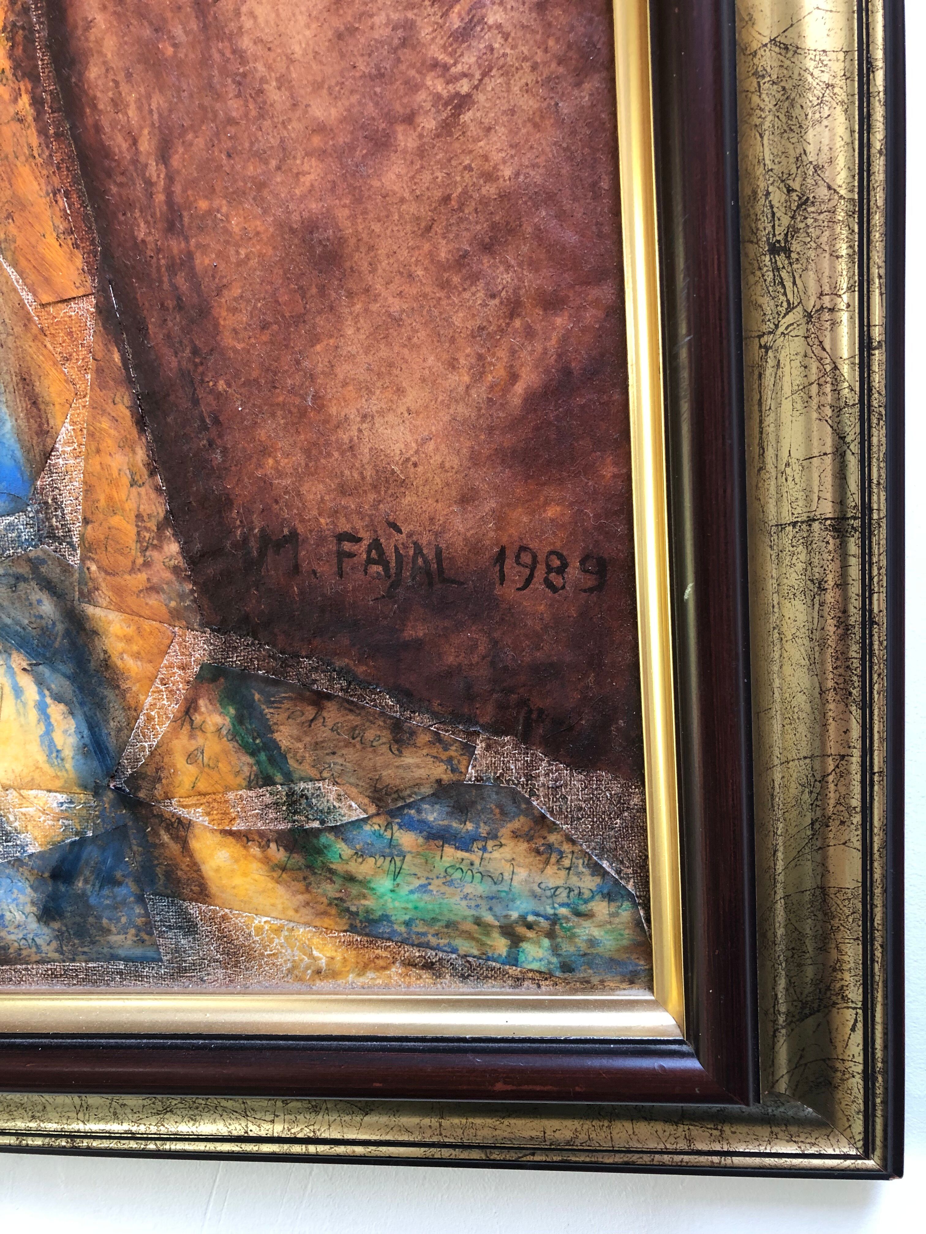 Painting "The Wounded Woman (Who Had Seen Everything)"