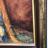 Painting "The Wounded Woman (Who Had Seen Everything)"