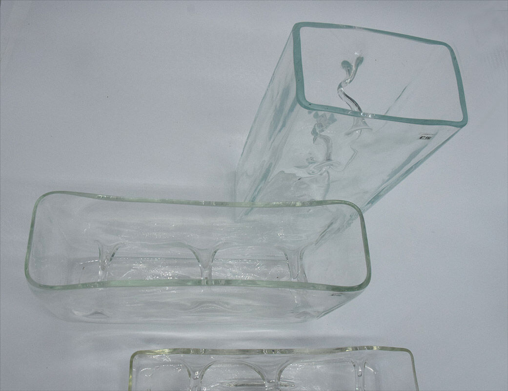 Murano Repetaj Vases by Renato Toso for Fratelli Toso, 1968, Set of 3