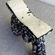 Vallauris fat lava ceramic candle holder