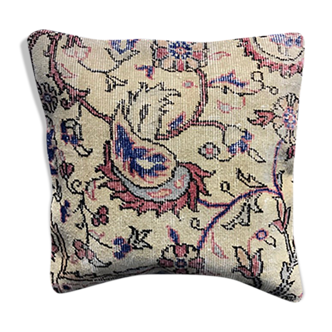 Vintage faded rug pillow case 50x50 cm