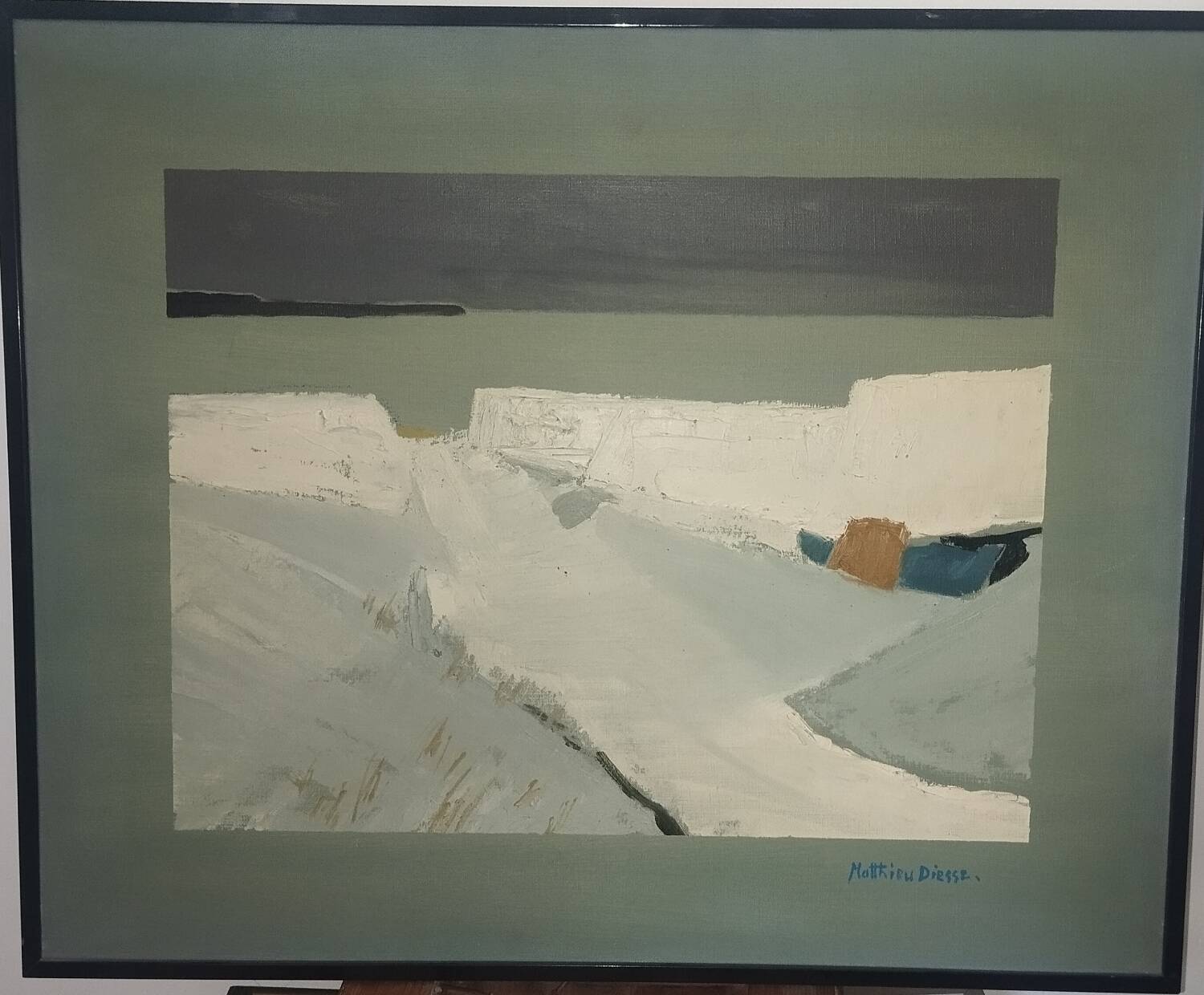 Tableau huile sur toile Matthieu Diesse