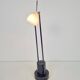 Vintage Pradina Telescopic Spotlight in White Glass, Italy, 1980