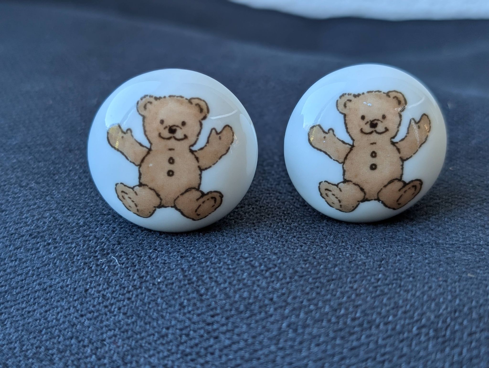 Boutons de porte porcelaine de Limoges