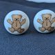 Limoges porcelain door knobs