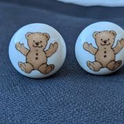 Boutons de porte porcelaine de Limoges