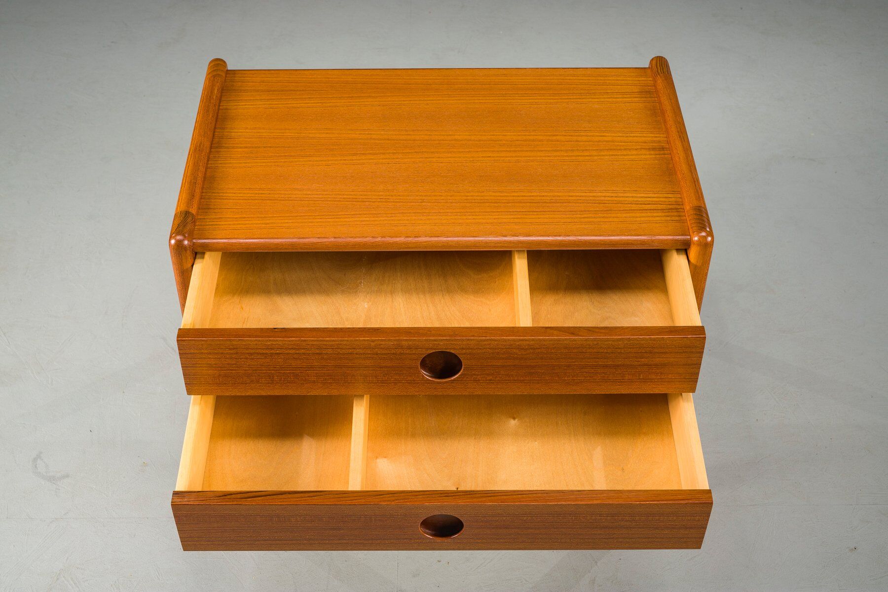 Danish teak model VM202 nightstand attributed to Vildbjerg Møbelfabrik, 1960s