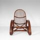 Mid Century Modern Bamboo Armchair, Italy 1960s