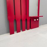 Vintage Wall-Mounted Coat Rack with Mirror and Drawer, 1960s, Czechoslovaki