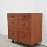 vintage administration chest of drawers