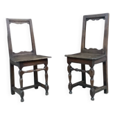 Authentic, pair of Lorraine chairs.