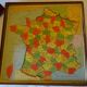 Puzzle game of the French departments