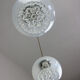 Vintage Murano Glass & Brass Pendant Lamp