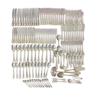 Cutlery set for 12 people.
