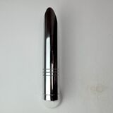 Space age tubular wall lamp, chromed metal, italy, 1970