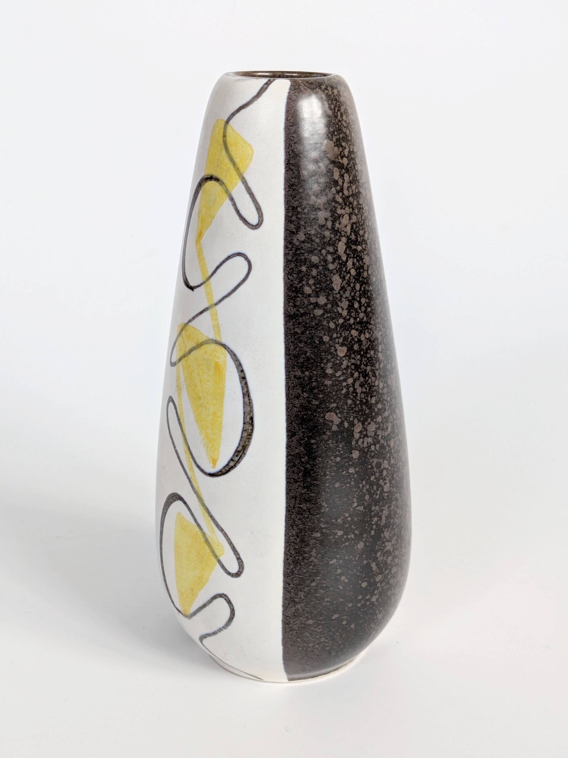 Midcentury ceramic vase by Ursula Fesca for Wächtersbach, Germany