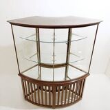 Large curved Showcase Cabinet - 1940s