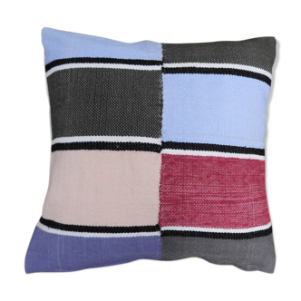 Housse de coussin tissé