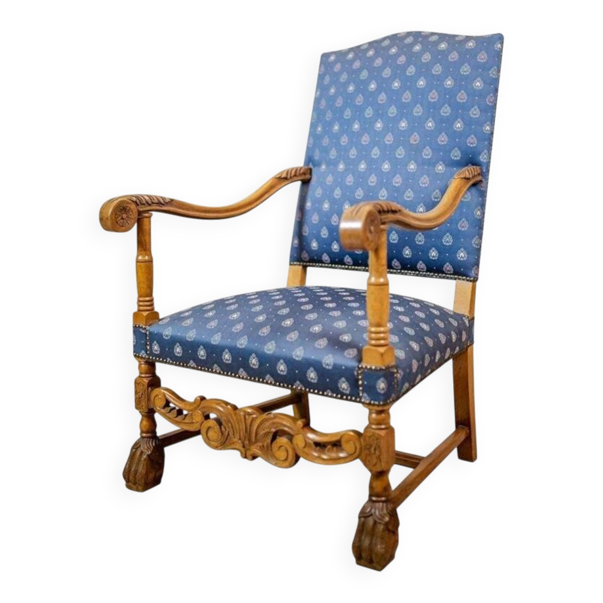 Carved Armchair-Throne, 1980s