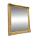 Wooden Stucco and Gilded Mirror, Height 115cm, 19th Century, France