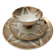 Vintage tea/coffee trio in porcelain from Bavaria Winterling Marktleuthen —