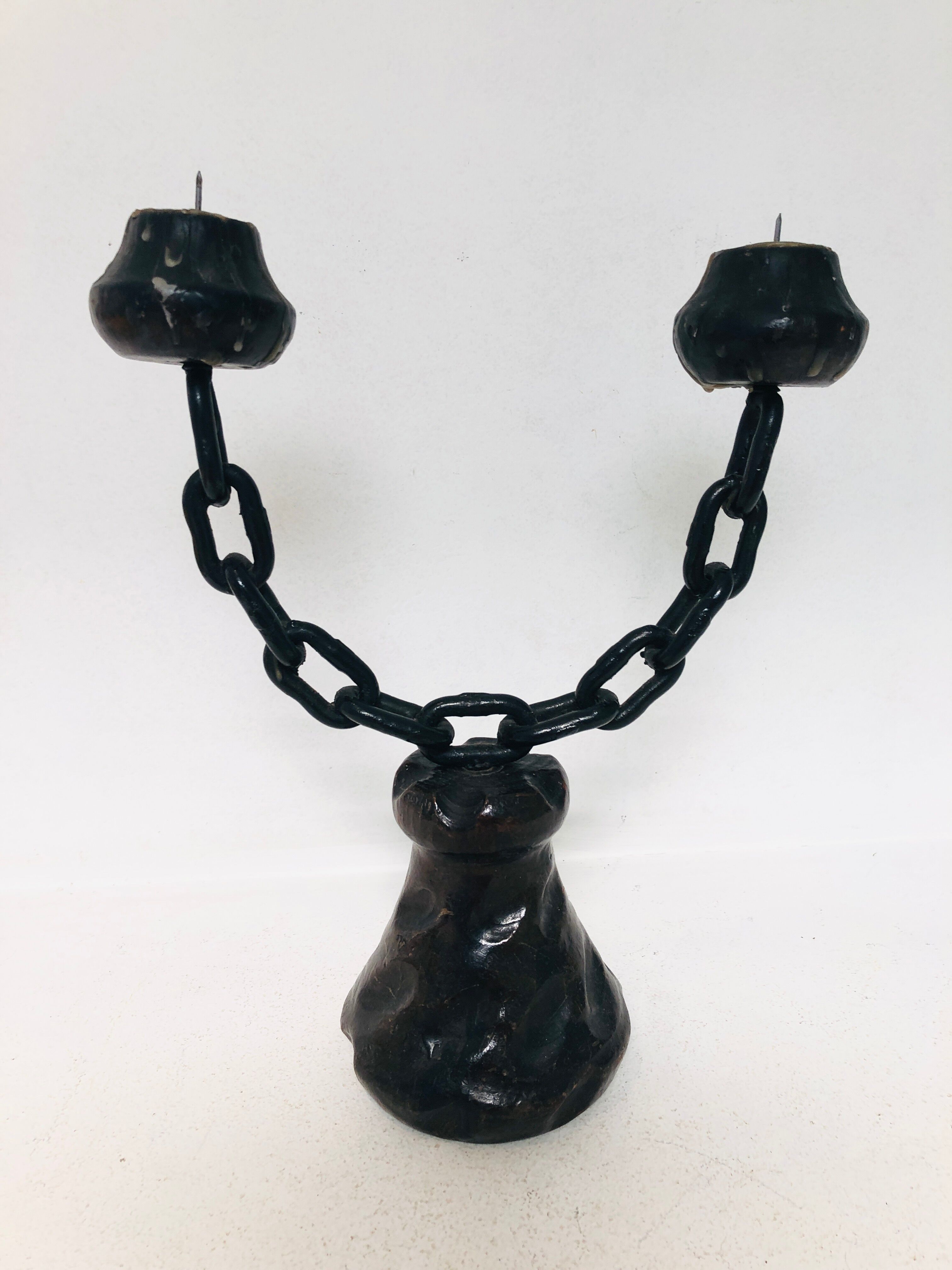 Chandelier vintage chaîne, 1970