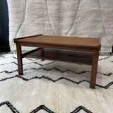 Table basse scandinave en teck années 50