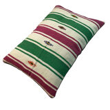 Vintage turkish kilim cushion cover , 40 x 60 cm