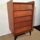 Dresser 5 drawers 1950