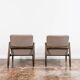 Kvadrat Customizable Pair Of Restored Mid Century Armchairs, 1960's
