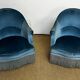 Pair of toad armchairs