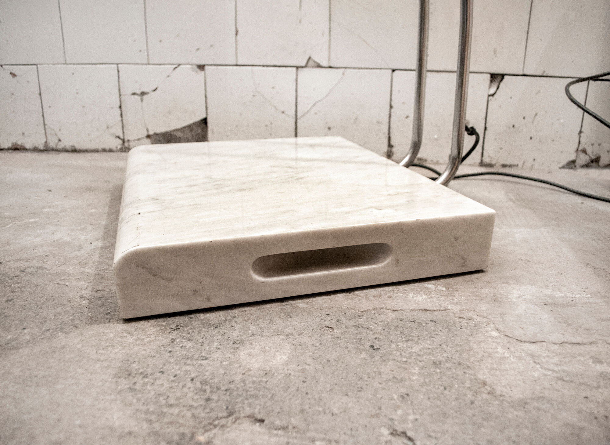 Floor lamp Gesture by Bruno Gecchelin for Sirrah Italia 1970s