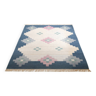 Tapis danois vintage en laine 1960/1970