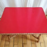 Small rattan table