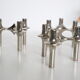 "Orion" candlesticks by Caesar Stoffi for Bmf Nagel 1970