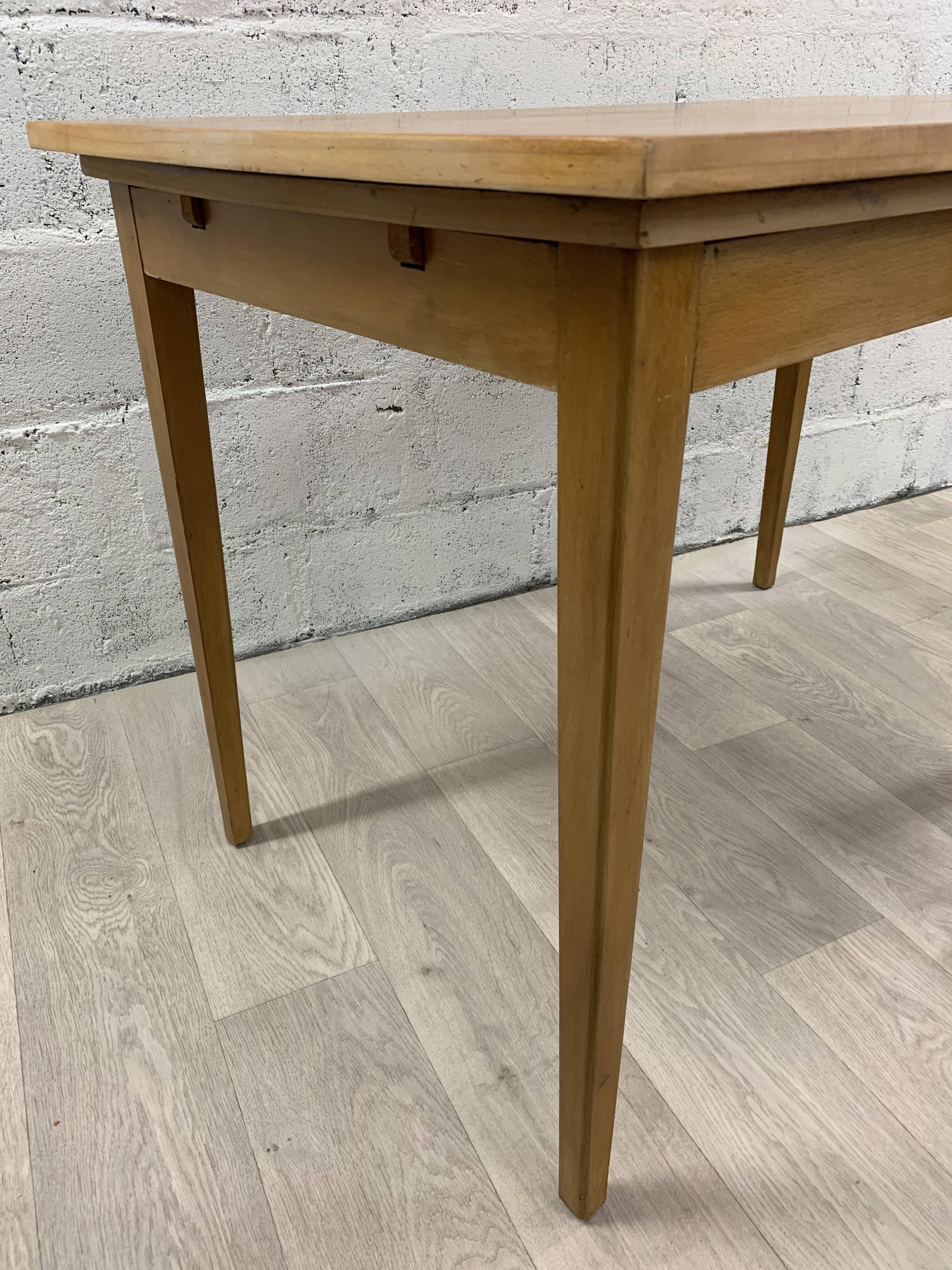 Light-wood dining table by L'bke