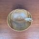 Mid-Century Modern Teak and Silver Plated Metal Bowl from Grasoli, Italy, 1960s