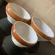 Set of 3 vintage stoneware bowls