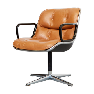 Executive armchair by Charles Pollock edited by Knoll International