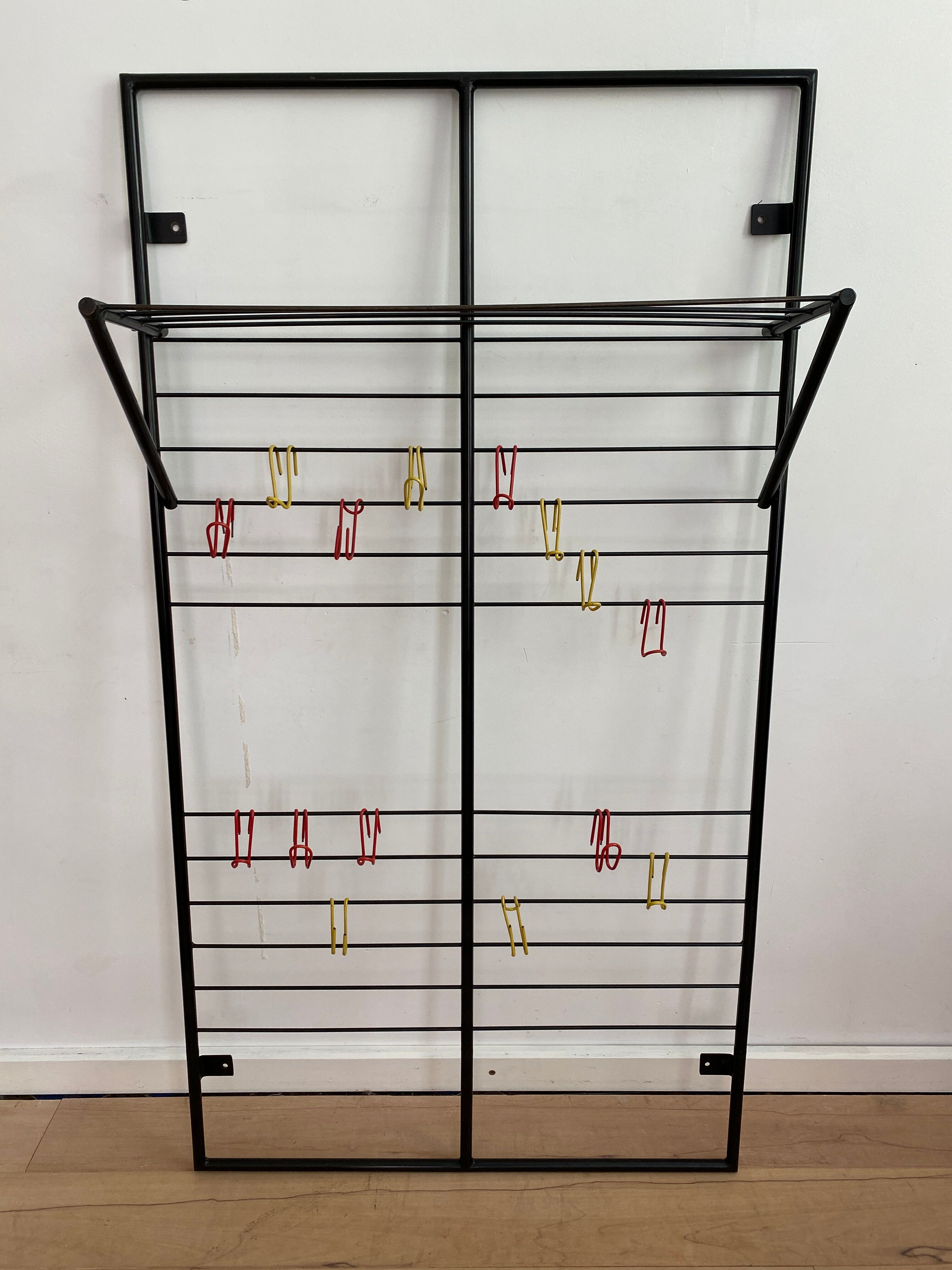 Vintage Dutch coat rack by Tjerk Reijenga for Pilastro 50s